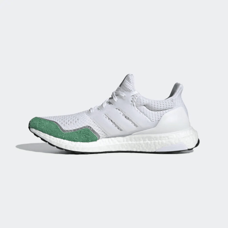 Ultra boost best sale white and green